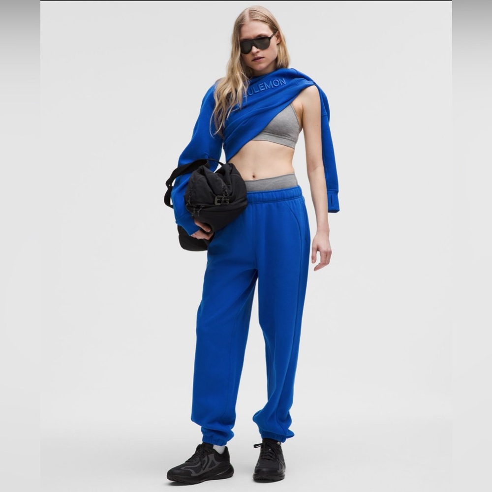 NWT Lululemon Scuba MR Oversized Jogger galactic cobalt L
